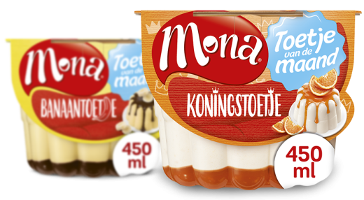 Wisselshot banaan - koningstoetje